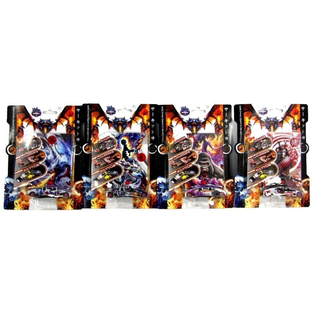 Circuit Samurai Trading Card Racers set of four BOLEY CORP 2024, NEW